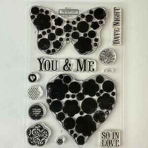 My Acrylix Stamps C1484 Love Clusters CTMH